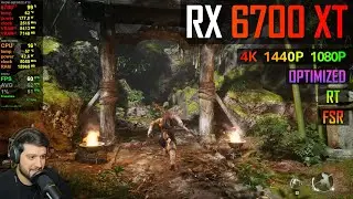RX 6700 XT &mdash; Black Myth: Wukong &mdash; оптимизированные настройки, RT, FSR, FG