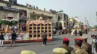 Tableau showcased on the occasion of 77th Republic day parade celebration at Lucknow 
