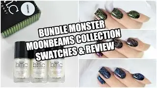 Bundle Monster Moonbeams Stamping Polishes Collection Swatches || Marine Loves Polish