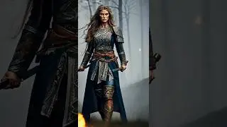 Unbreakable Stare of a Fearless Fighter 🔥 #warriorspirit #fearlesswomen #epicanimation #animationart