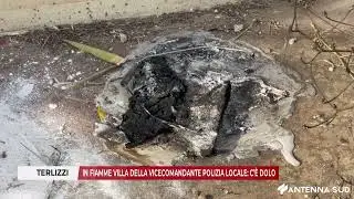 3 MAGGIO 2025 - TERLIZZI, IN FIAMME VILLA DELLA VICECOMANDANTE POLIZIA LOCALE: C&rsquo;&Egrave; DOLO
