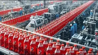 High-Speed Sting Bottling Process | Inside an Industrial Factory