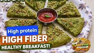 10 minutes healthy breakfast recipe | High Protein ,High fiber nasta