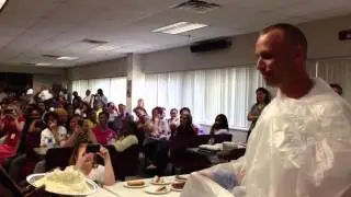 Greg Baughman gets a Pie