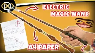 How to Make Harry Potter's Electric Magic Wand out of Paper || DIY Harry Potter&rsquo;s Wand