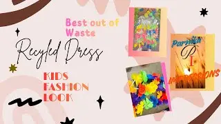 Best Out of Waste Dress for Kids | kids Fashion Ramp Walk Using Paper Plates&nbsp;Plastic&nbsp;Spoons