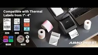 Introduction | AIMO D450BT Label Printer