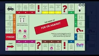 Speaking board game- rules