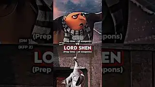 Gru vs Lord Shen
