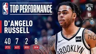 D'Angelo Russell Ties a CAREER-HIGH With 40 Points | January 18, 2019