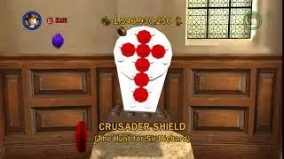 LEGO Indiana Jones - CRUSADERS SHIELD BUILT All 10 Minikits The Hunt for Sir Richard