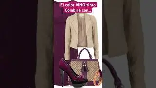El color VINO Tinto combina con&hellip; #colores #combinaciones #vinotinto #shorts #mujer #moda