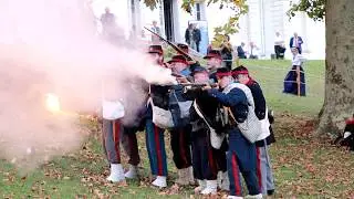 Les soldats Français de 1870 -  Poissy en Uniforme 2018