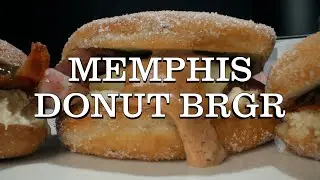 Memphis donut burger -resepti | Burgerimiehet Pohjois-Amerikassa