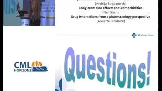 CML Horizons 2014: Drug interactions from a pharmacology perspective (Annette Freidank)