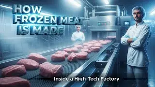 Modern Meat Factory Tour: From Cutting to Freezing #frozenmeat #nextgeneration process