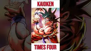NEW LF KAIOKEN GOKU IS INSANE! OVERDRIVE MODE KILLS EVERYONE! #shorts #dragonballlengends