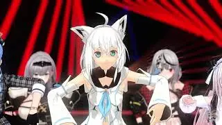 [41253_Null_MMD] Dope - BTS (Suisei, Fubuki, Ayame, Noel, Kanata, Botan, Chloe)