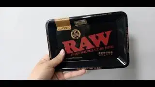 RAW Metal Tray   #cannabispackaging #smoker #tray