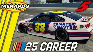 Новый спонсор, новая схема, всё тот ​​же ПЛОХОЙ | Лайм-Рок и Дувр | NASCAR 25: Режим карьеры №5