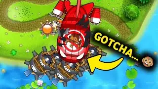 Using Monkey Buccaneer ability Monkey Pirates in Bloons Monkey City... 🐵