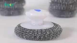 metal scourer, mesh scourer