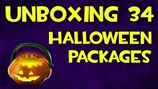 TF2: Unboxing 34 Halloween Packages + 8 HW Transmutes (2021)