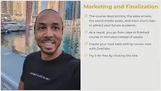 Create a Best-Selling Online Course in Minutes with OneTake AI