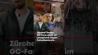 Grossaufgebot in Z&uuml;rich wegen Derby: Polizei stoppt GC-Fans