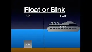 Float or Sink - what makes object float or sink in water? | Online quiz in the description