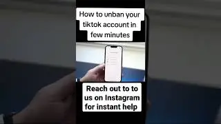 how to unbanned your tiktok #tiktok #viralvideo #viralshorts #shorts #banned #unbanned #viral #fyp