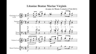 Fr. Jesuíno do Monte Carmelo (1764-1819) Litaniae Beatae Mariae Virginis (Ladainha de Nossa Senhora)