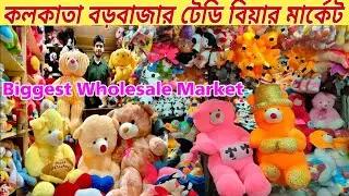 Kolkata Teddy Bear Market | Barabazar Teddy Market | Teddy Market Kolkata | Soft Toy Market Kolkata