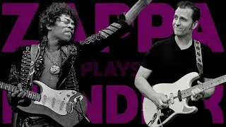 DWEEZIL ZAPPA plays JIMI HENDRIX!