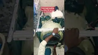 front load washing machine full service 🧰🪛🔧🛠️🪥⛽#viral #trending #electrical #electrician #pratapgarh