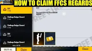 How to claim ffcs event reward | claim ffcs emote and level 8 card