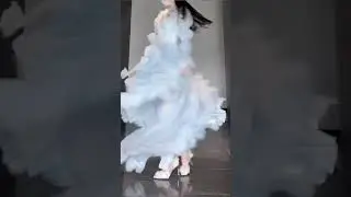​Dreamy Victorian High-Low Gown 👗 | Royal Princess Style Fairy-tale Dress ✨.