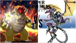 Super Smash Bros Ultimate: Bowser vs. Meta Ridley