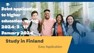 Joint application to Study BSc, Msc or Phd in Finland. Application 2024 #abroad #study #finland