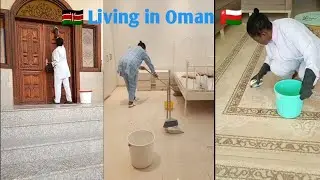 A day in a life; house maid in Oman clean with me my deceased boss bedroom||penninahthegrace 