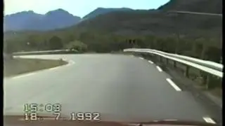 Biltur Lilandsås Skutvik Hamarøy 1992