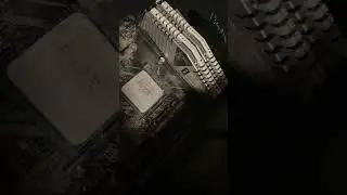 Dirty PC dried up thermal paste before installing fresh thermal paste and new cooler