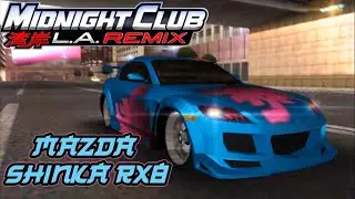Midnight Club LA Remix: Mazda Shinka RX8 (Customization Showcase)
