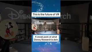 Disney Research shows off its new omnidirectional holotile floor 🏰🐭 #disney #vr #future #research