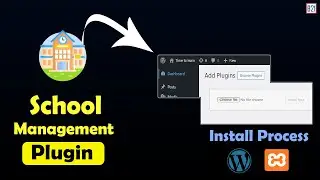 School Management Wordpress Plugin Upload Process On Wordpress Website | Complete Tutorial