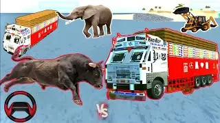 🚛Drive Indian Truck simulator 2026 | Heavy Load with stand in truck game 🔥#truck #jcb #dumper #games
