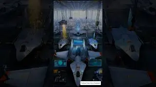 Ultra Slow Motion in 2075: Futuristic Aerospace Factory in Action | 8K Sci-Fi Military Visual