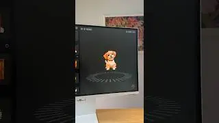 Dog image to 3D model with #SplineAi 🐶 #spline #3ddesign #ai #aiart #aidesign #aiartwork #webdesign