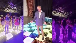 Dance Floor Rental - LED Dance Floor