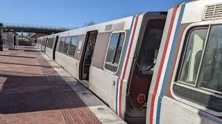 WMATA Metrorail 2008 Alstom #6151 on the Orange Line